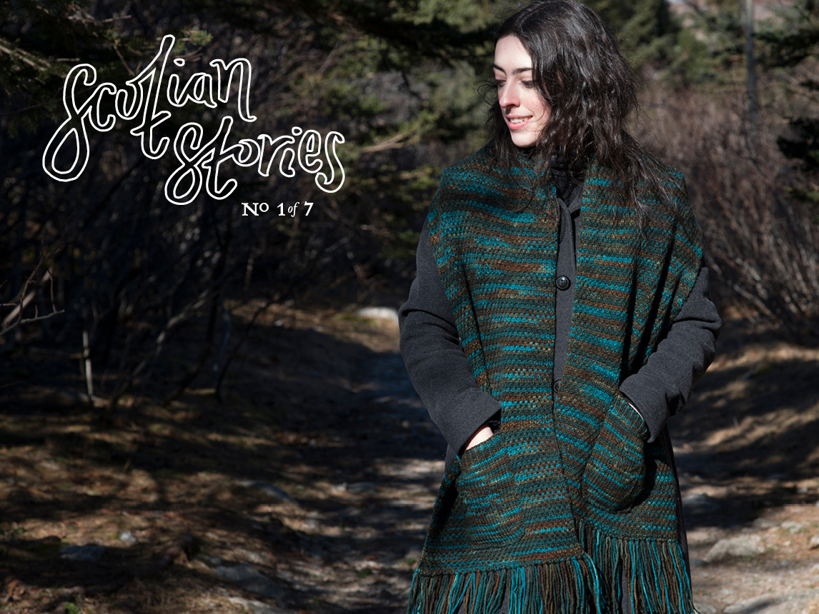 :Scotian Stories: Tree Pocket Scarf